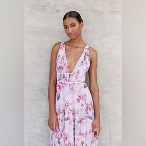 Jenny Yoo Essex Floral Dress